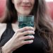 a glass of fresh water